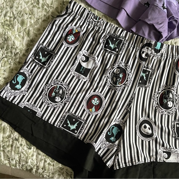 Disney Nightmare Before Christmas Pajama Shorts Bundle Size 2XL - Picture 2 of 3